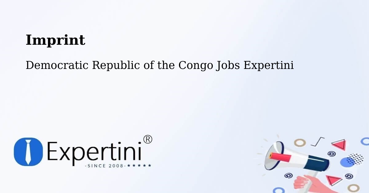Imprint – Nioki - Democratic Republic of the Congo Jobs Expertini