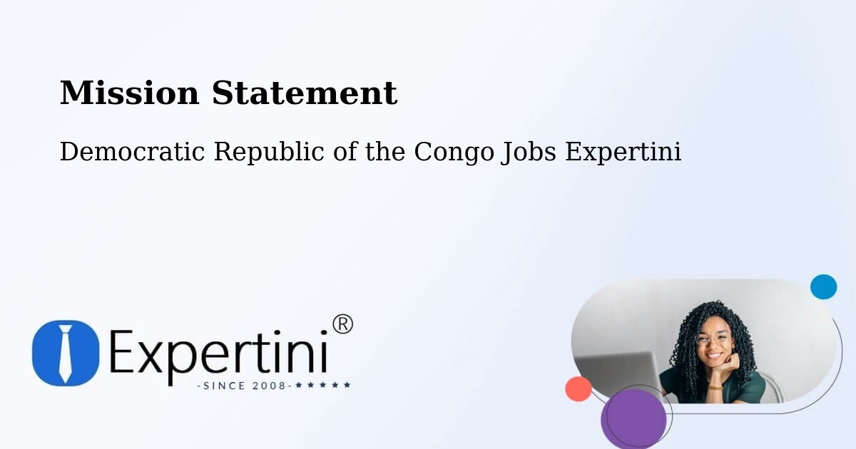 Corporate Mission – Nioki - Democratic Republic of the Congo Jobs Expertini