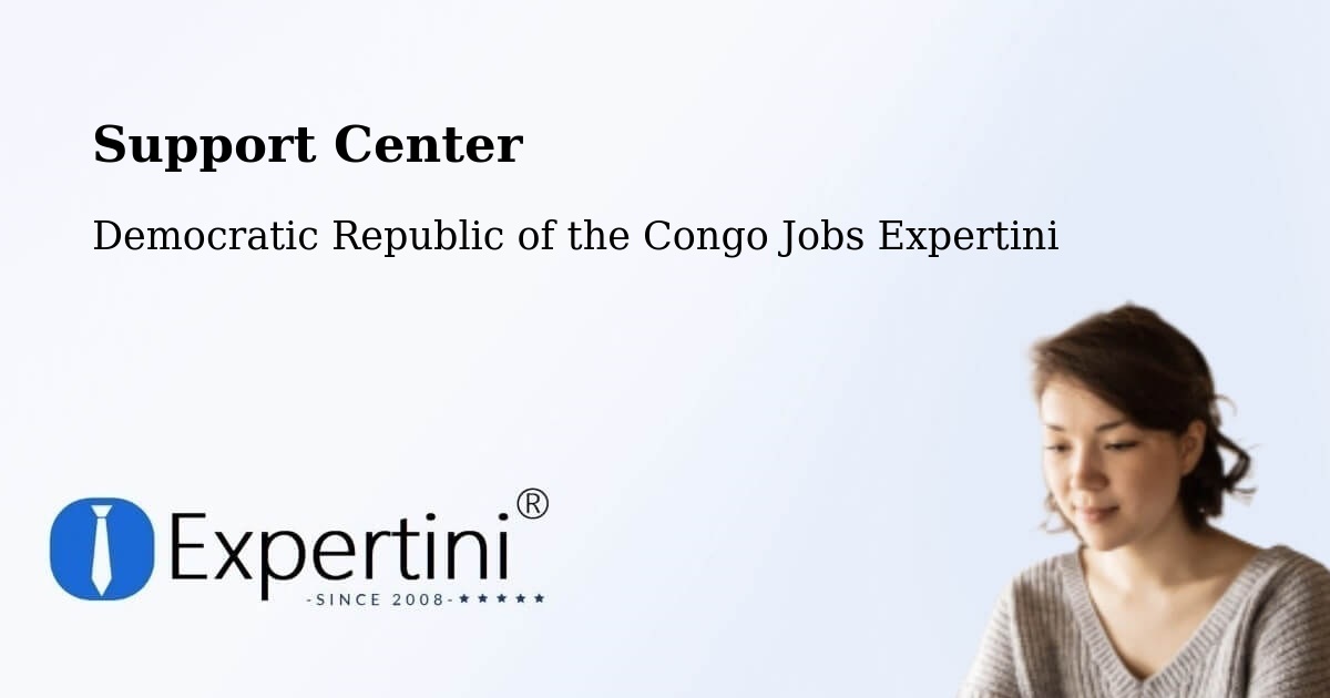Support Services – Nioki - Democratic Republic of the Congo Jobs Expertini